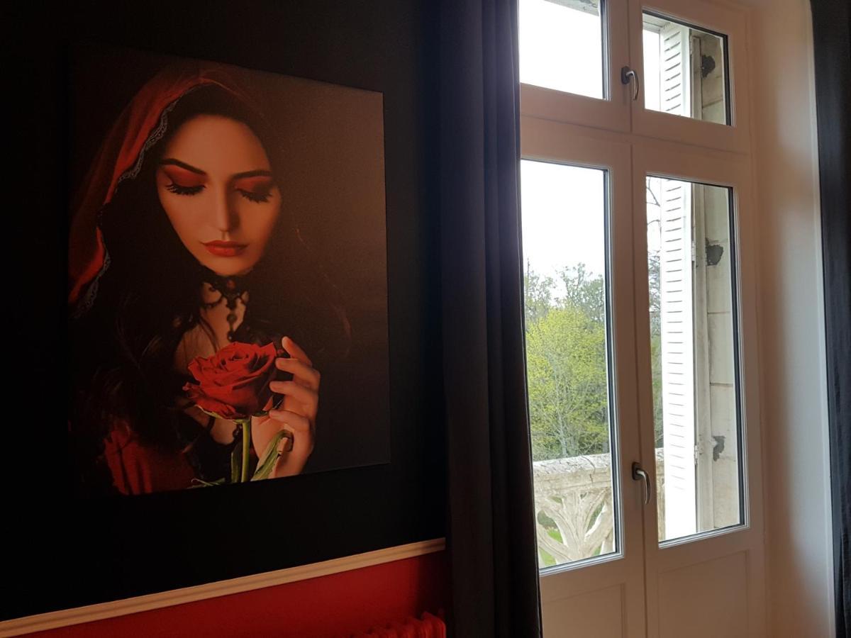 Chateau De La Rose Cluis Bagian luar foto