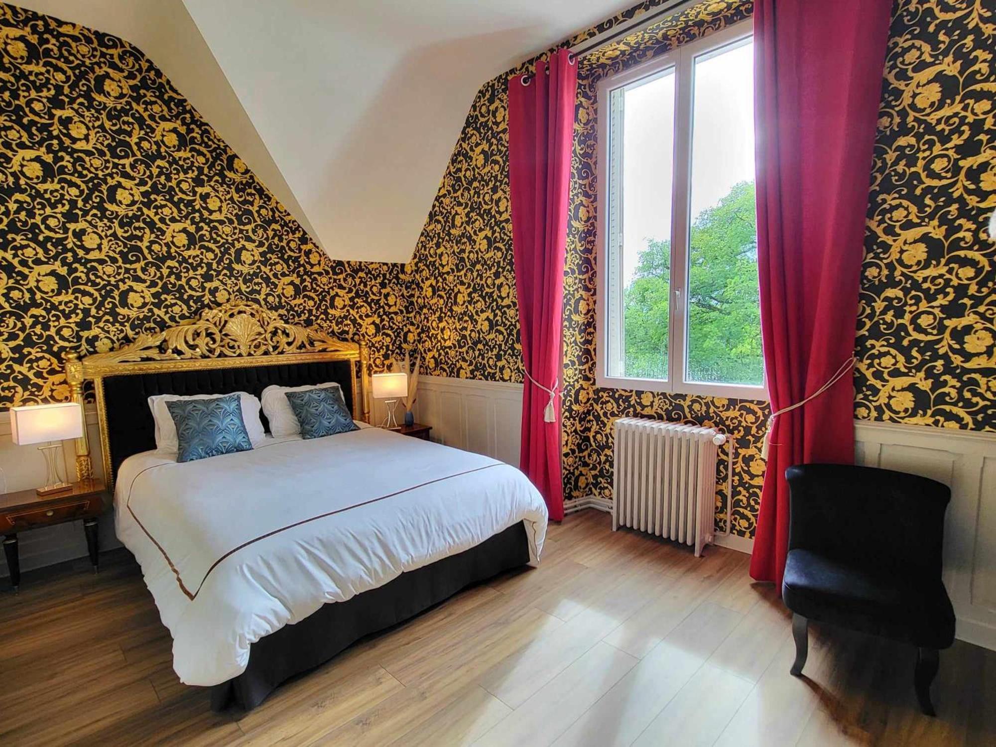 Chateau De La Rose Cluis Bagian luar foto